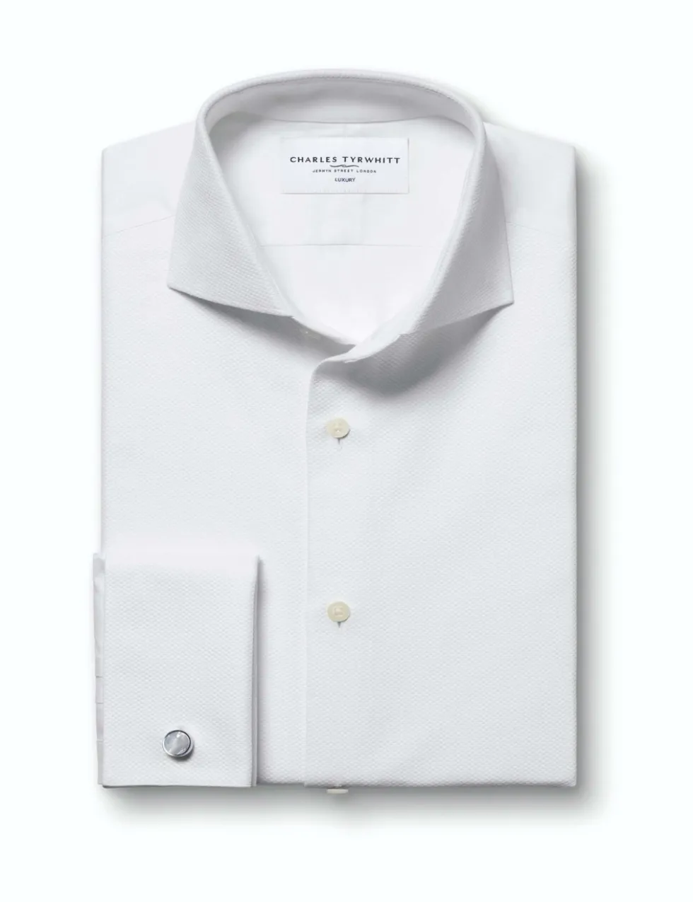 Wing Collar Marcella Bib Front Evening Shirt