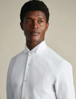 Wing Collar Marcella Bib Evening Shirt