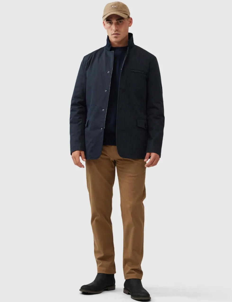 Winscombe Pure Cotton Harrington Jacket