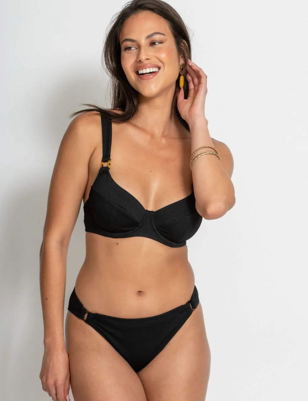 Wired Plunge Bikini Top (C-G)
