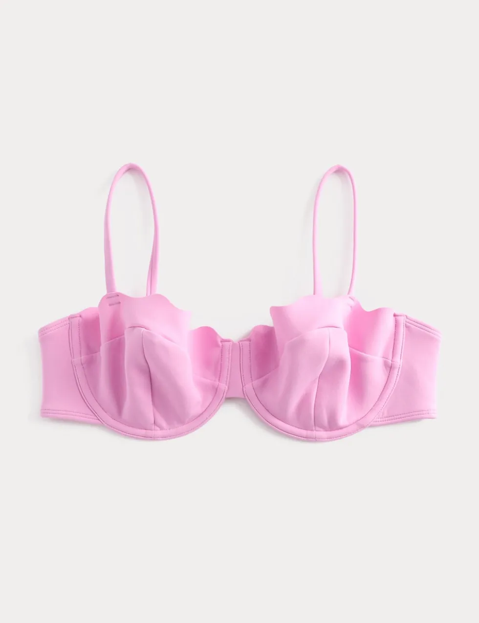 Wired Sculpt Scallop Bikini Top (A-E)