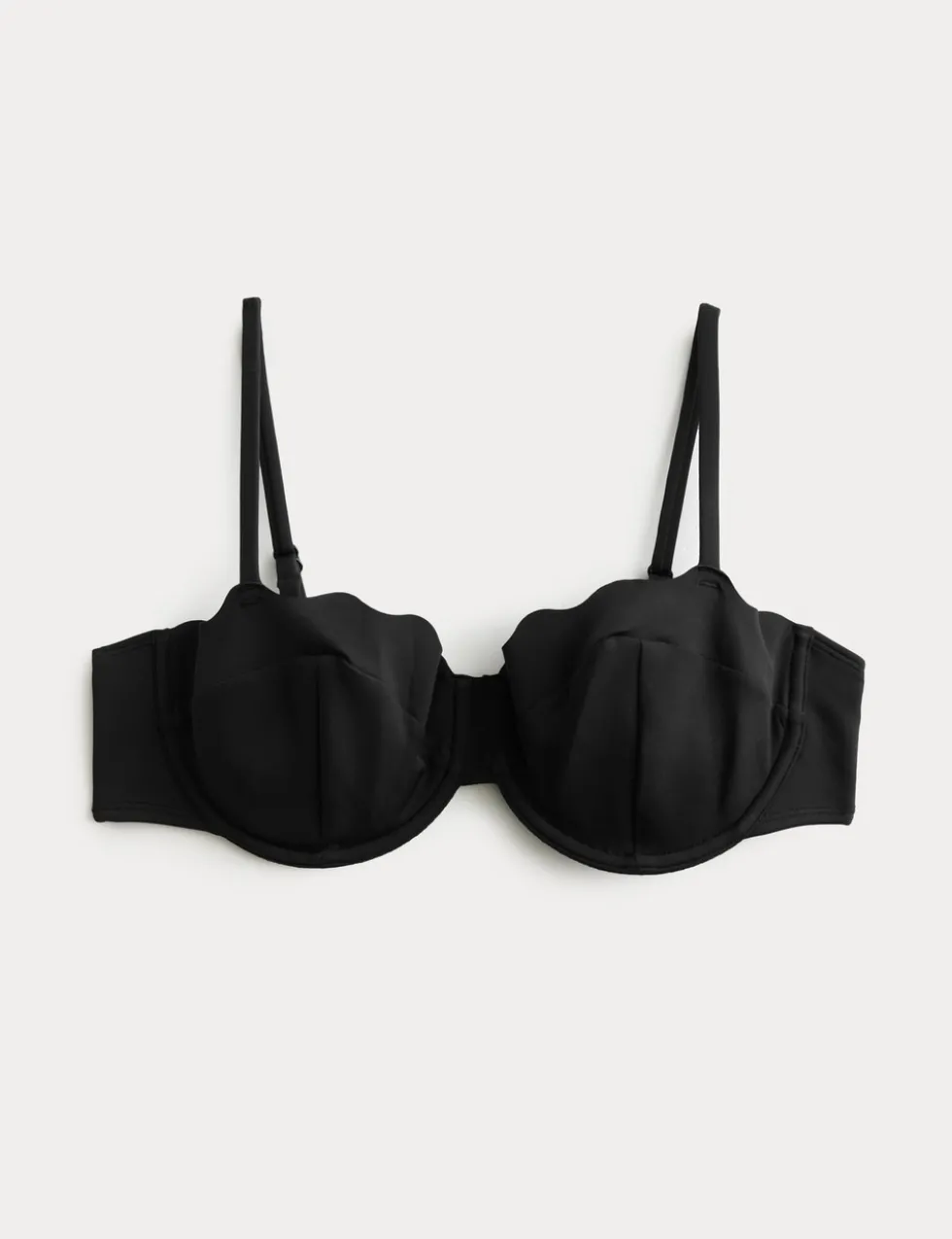 Wired Sculpt Scallop Bikini Top (A-E)