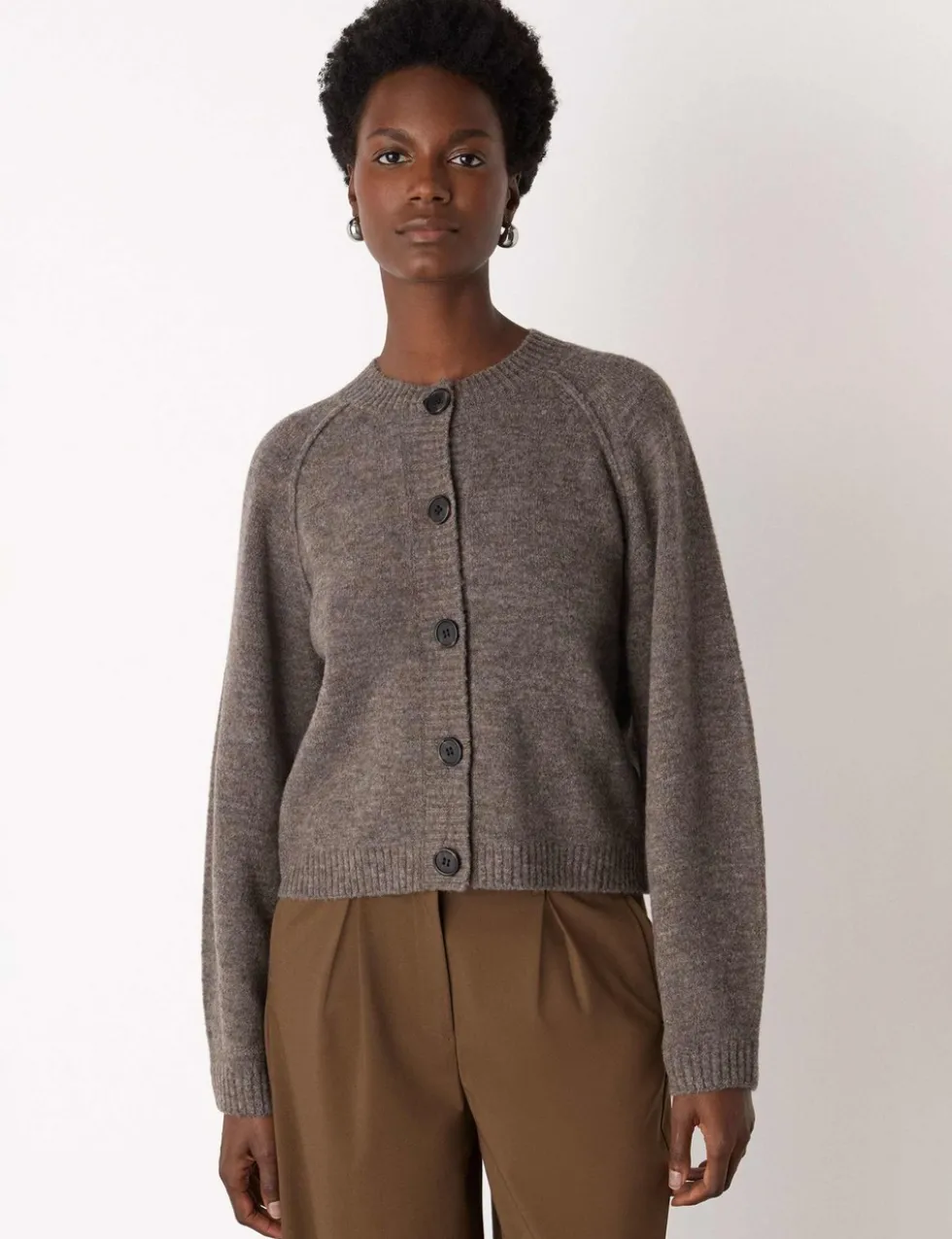 Wool Blend Cardigan