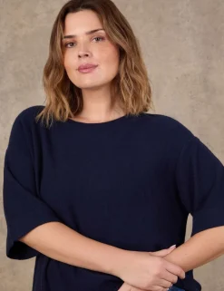 Wool Blend Crew Neck Jumper