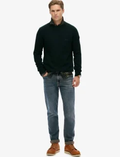 Wool Blend Crew Neck Jumper