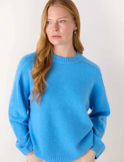 Wool Blend Crew Neck Jumper