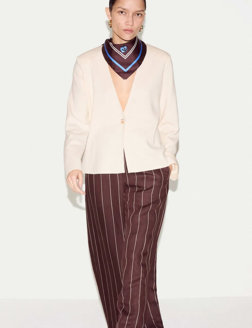 Wool Blend Knitted Jacket