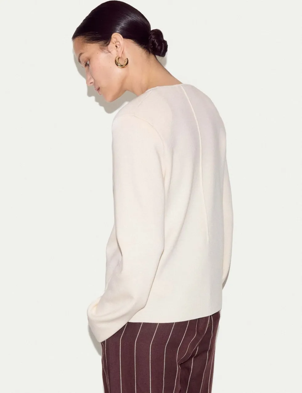 Wool Blend Knitted Jacket