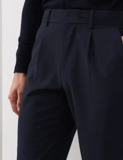 Wool Blend Performance Trousers