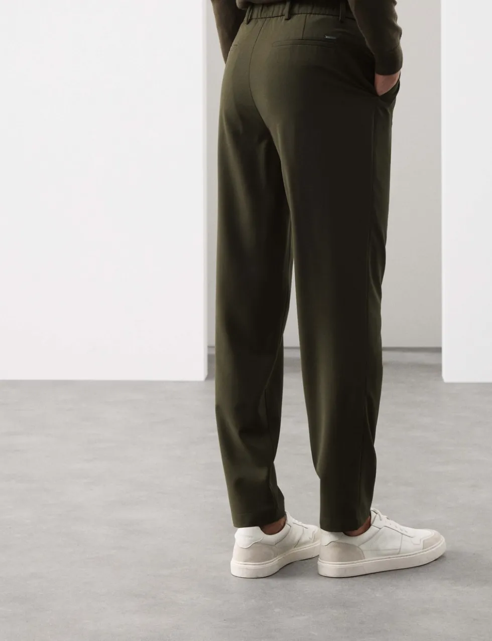 Wool Blend Performance Trousers