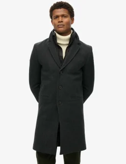 Wool Rich 2 in 1 Peacoat