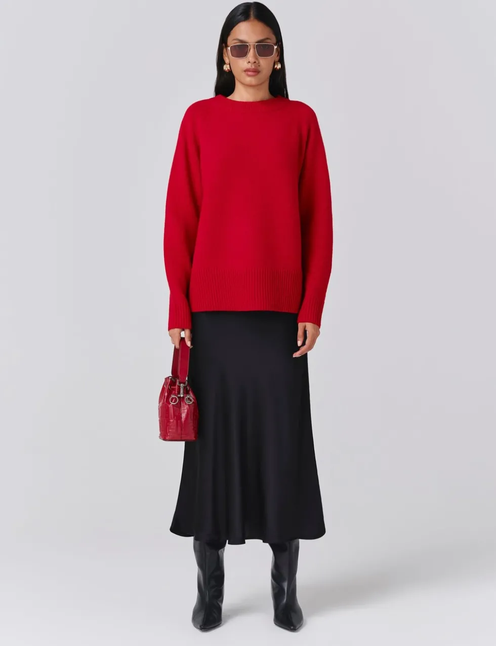 Wool Rich Crew Neck Jumper