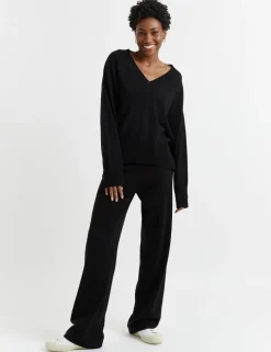 Wool Rich Relaxed Jumper with Cashmere