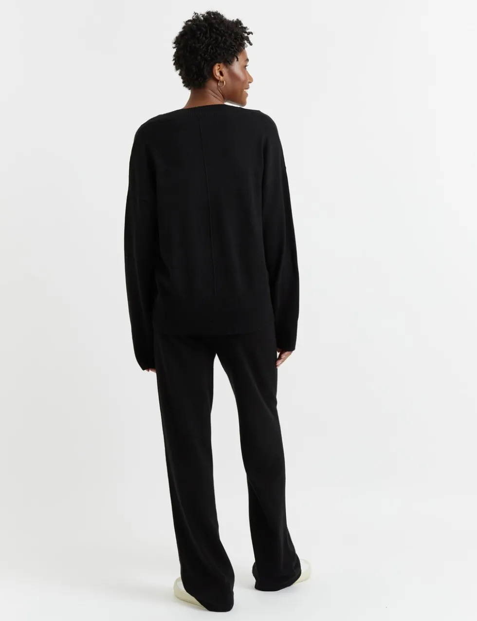 Wool Rich Relaxed Jumper with Cashmere