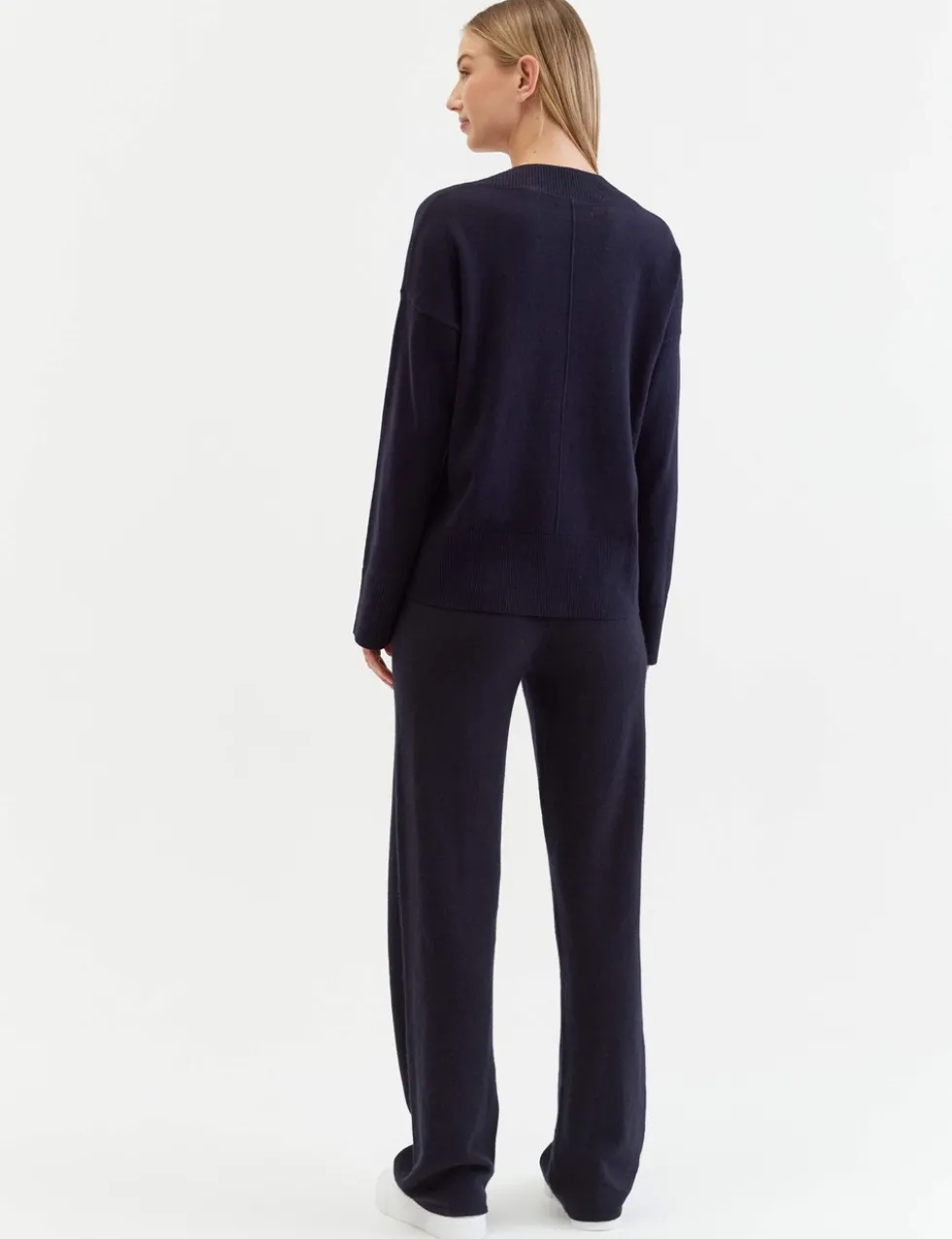 Wool Rich Relaxed Jumper with Cashmere