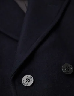 Wool Rich Revere 2 in 1 Peacoat
