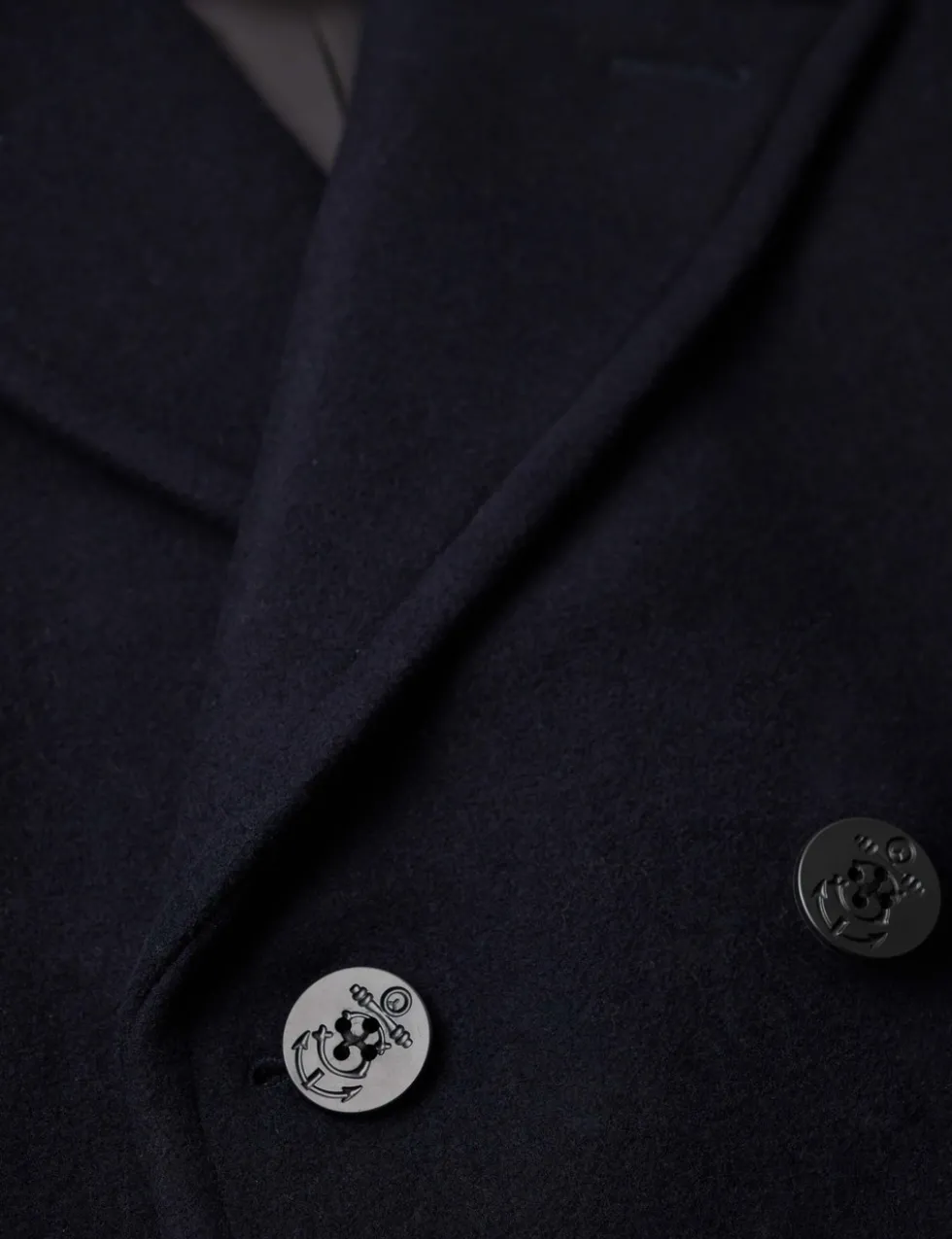 Wool Rich Revere 2 in 1 Peacoat