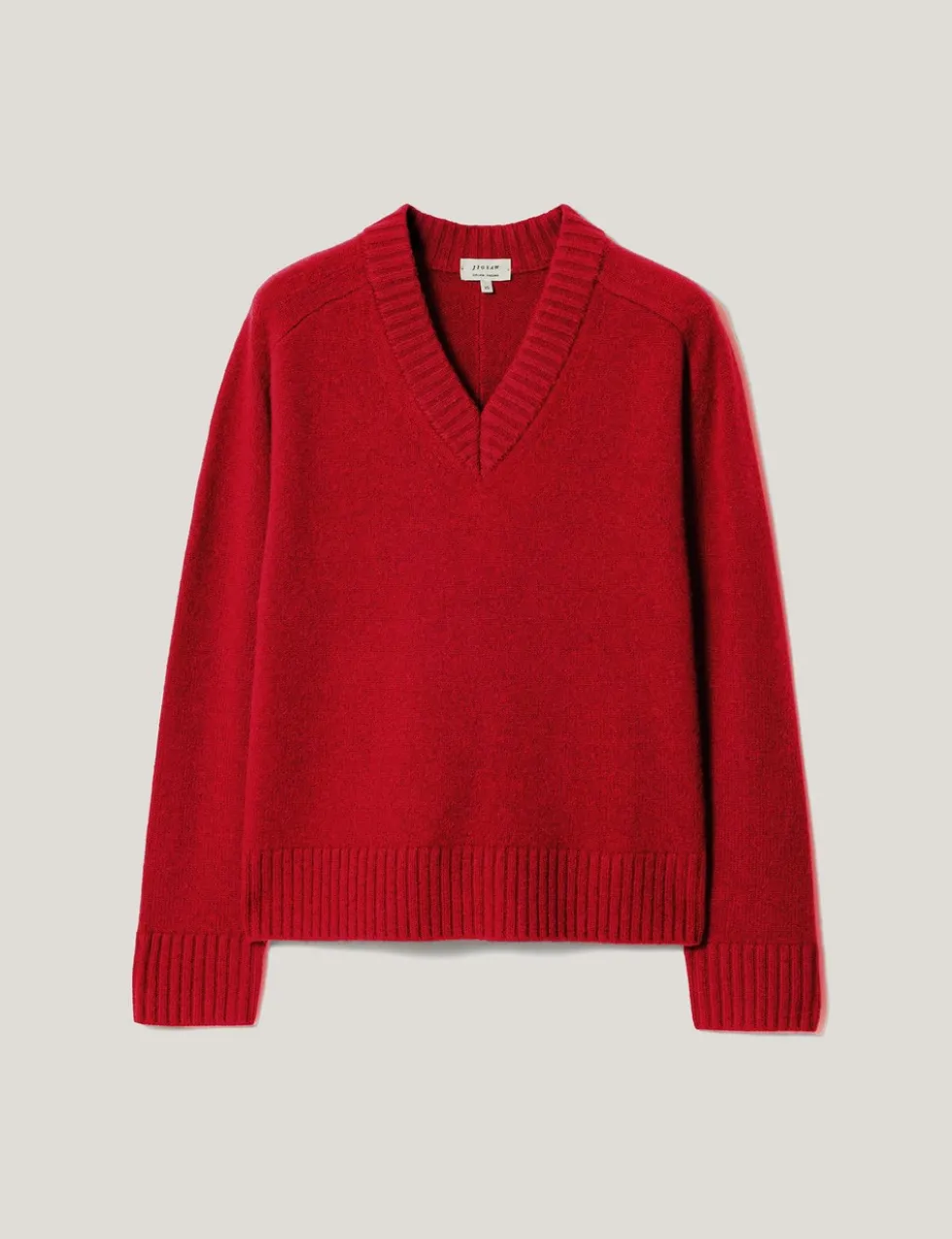 Wool Rich V-Neck Jumper