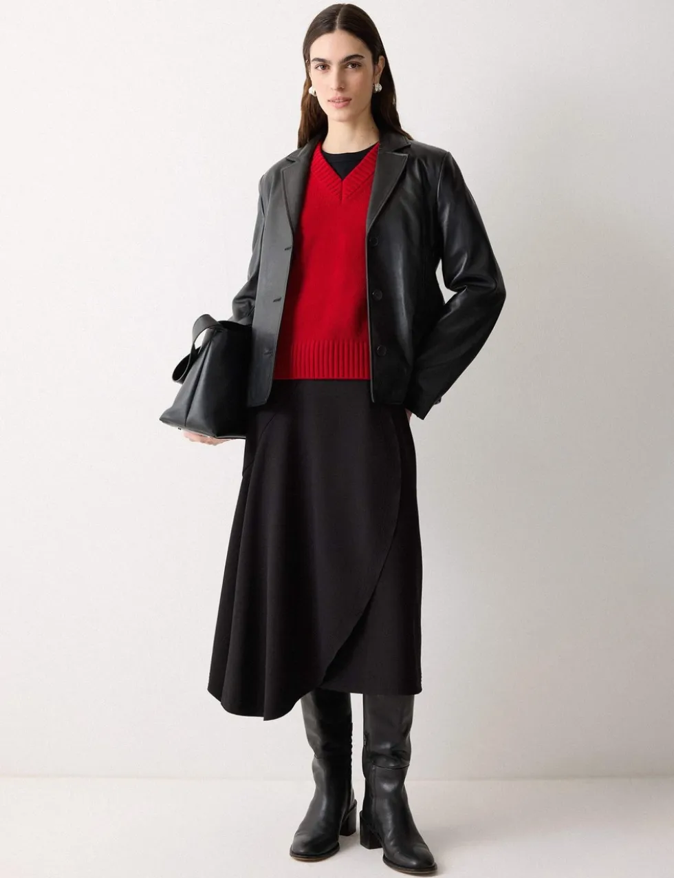 Wool Rich V-Neck Jumper