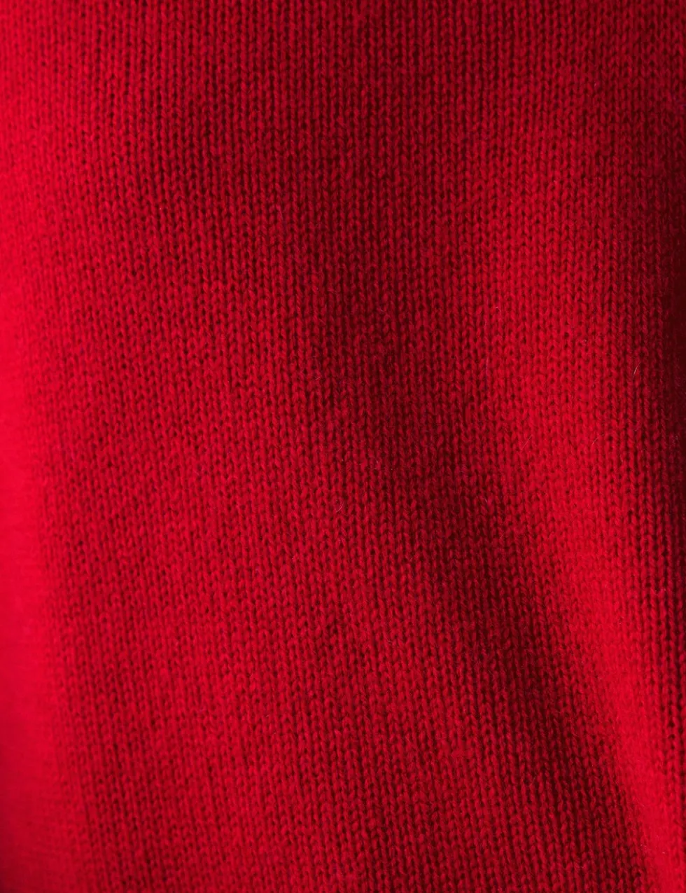 Wool Rich V-Neck Jumper