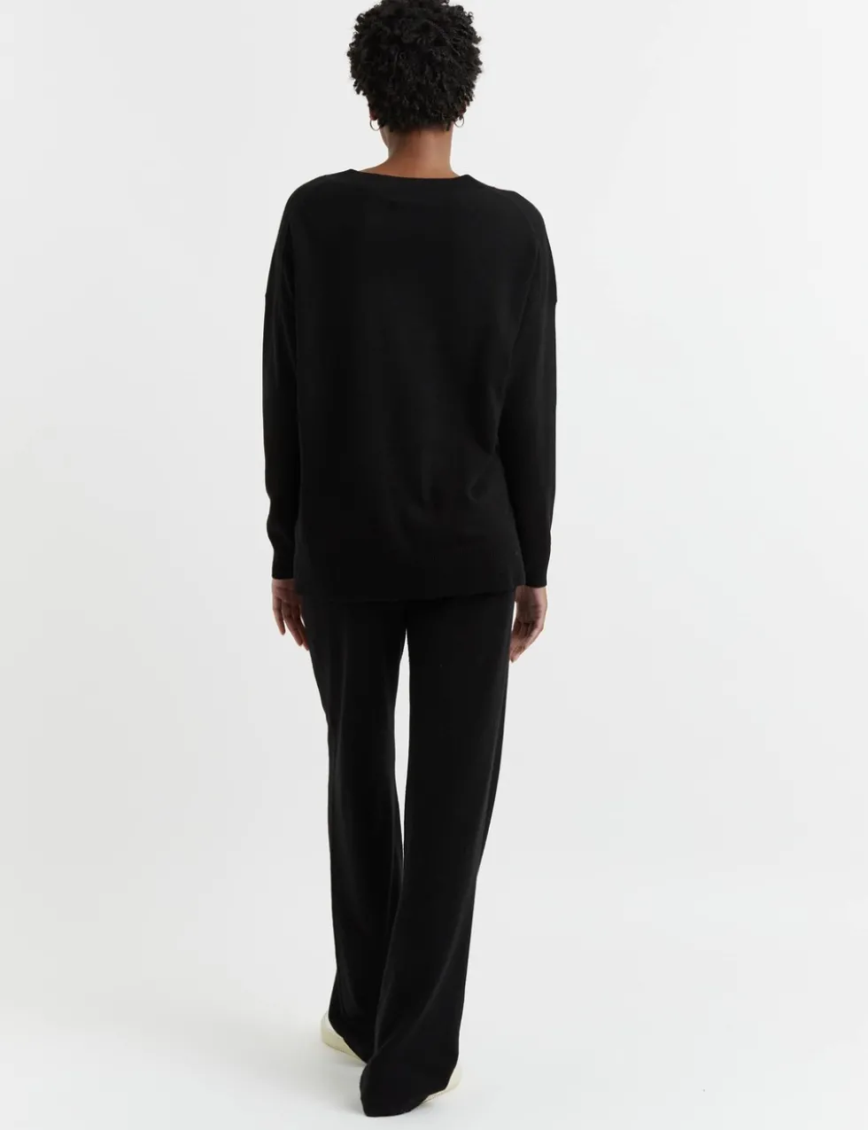 Wool Rich with Cashmere Relaxed Jumper