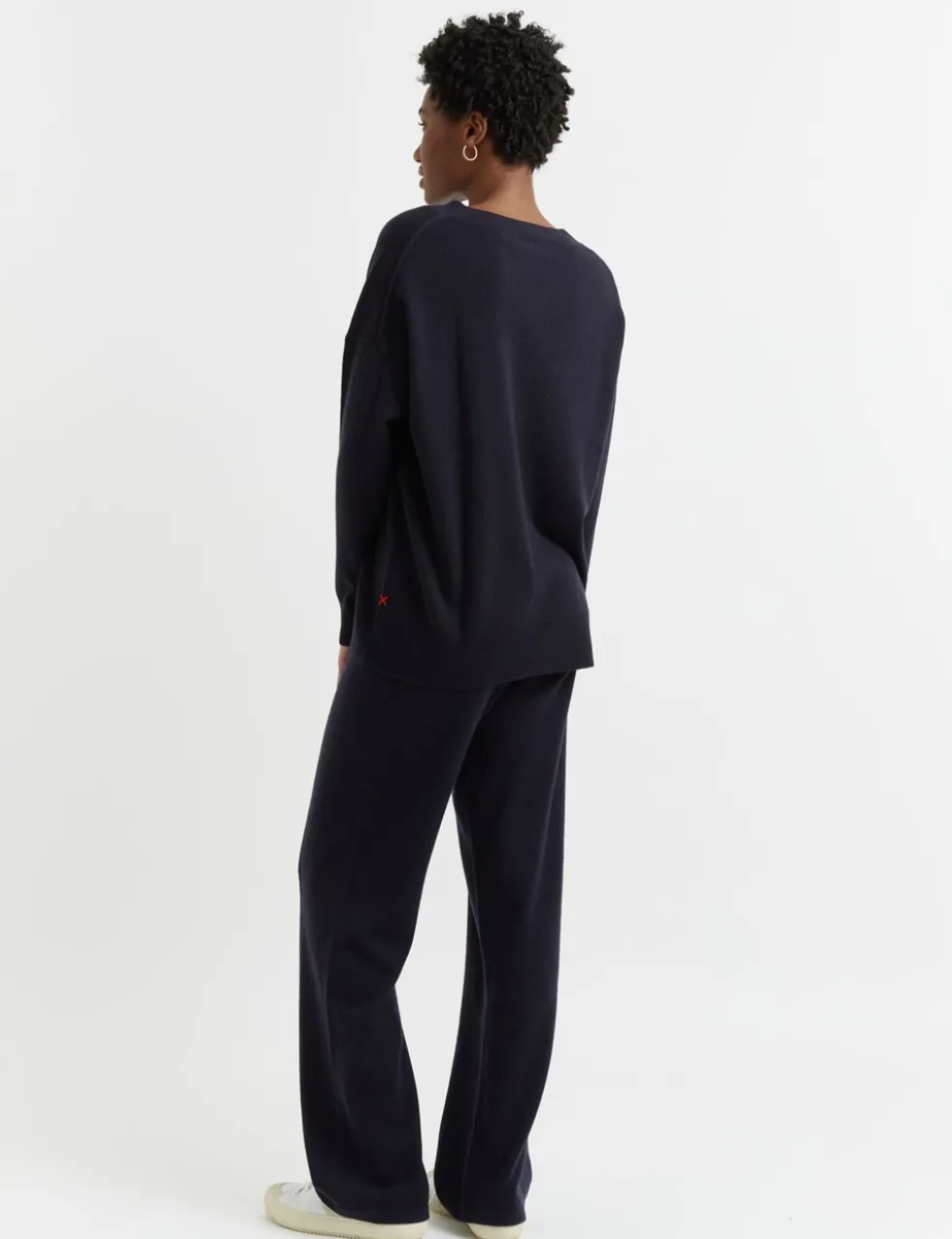 Wool Rich with Cashmere Relaxed Jumper