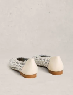 Woven Ballet Pumps