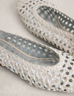 Woven Ballet Pumps