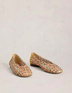 Woven Ballet Pumps