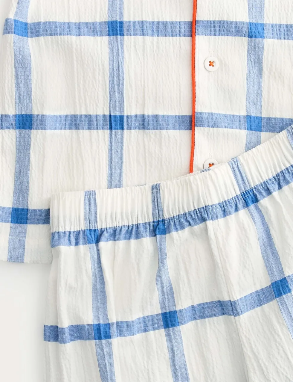 Woven Checked Revere Pyjamas (9 Mths-8 Yrs)
