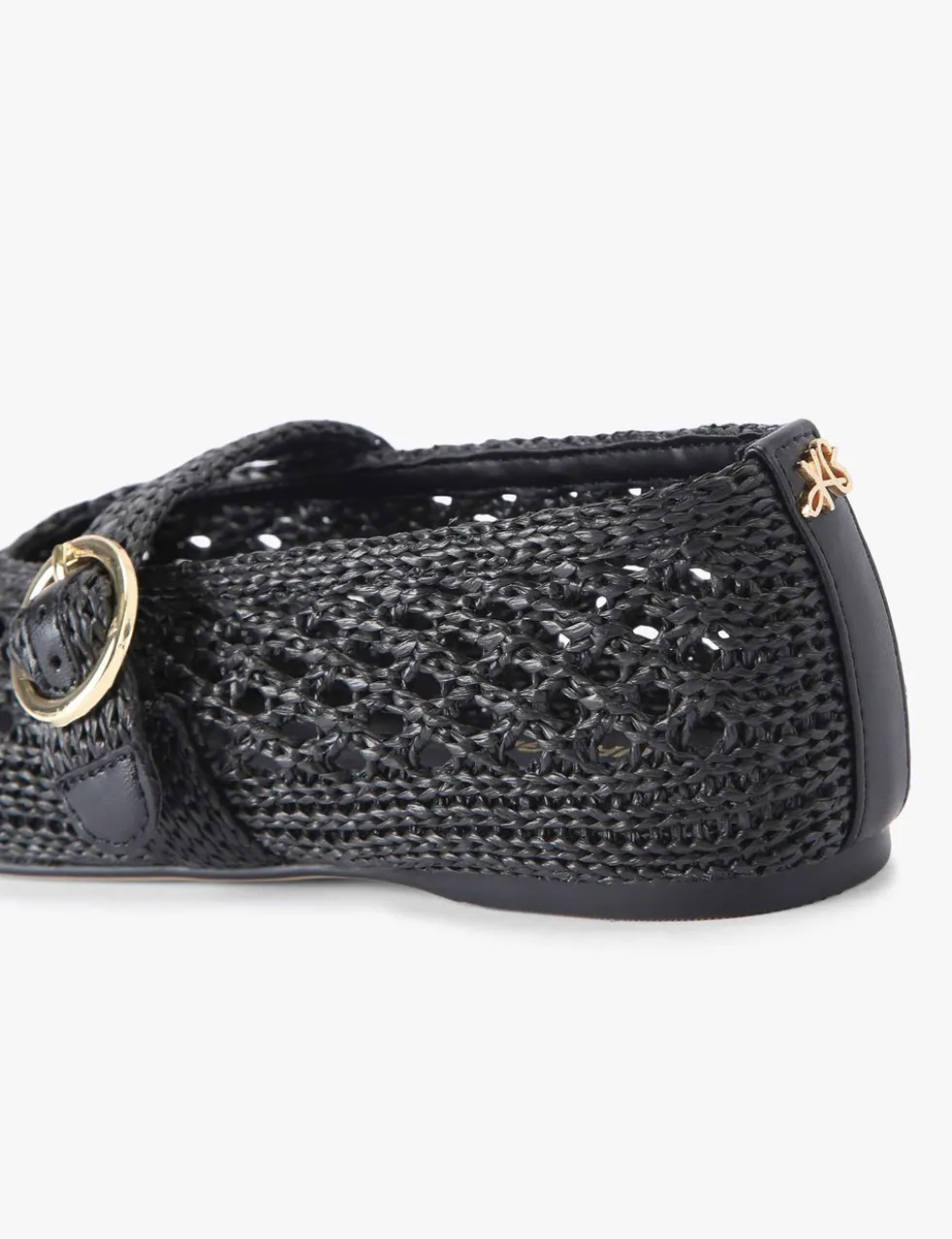 Woven Flat Ballet Pumps