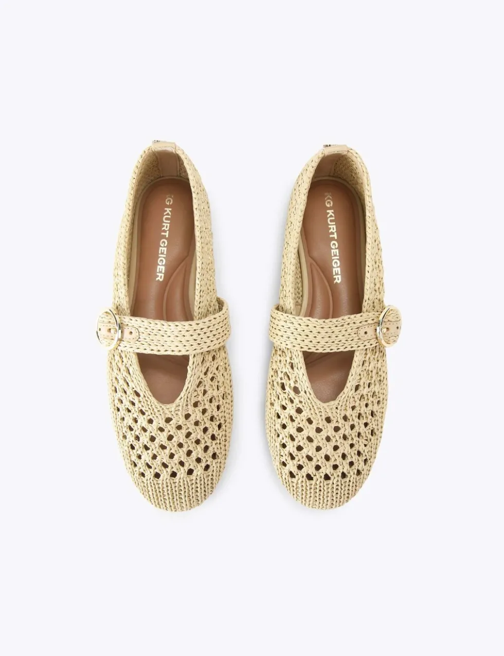 Woven Flat Ballet Pumps