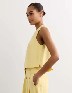 Woven Shell Top