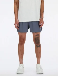 Woven Stretch Zip Pocket Running Shorts