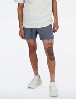 Woven Stretch Zip Pocket Running Shorts