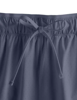 Woven Stretch Zip Pocket Running Shorts