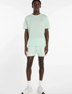 Woven Stretch Zip Pocket Running Shorts