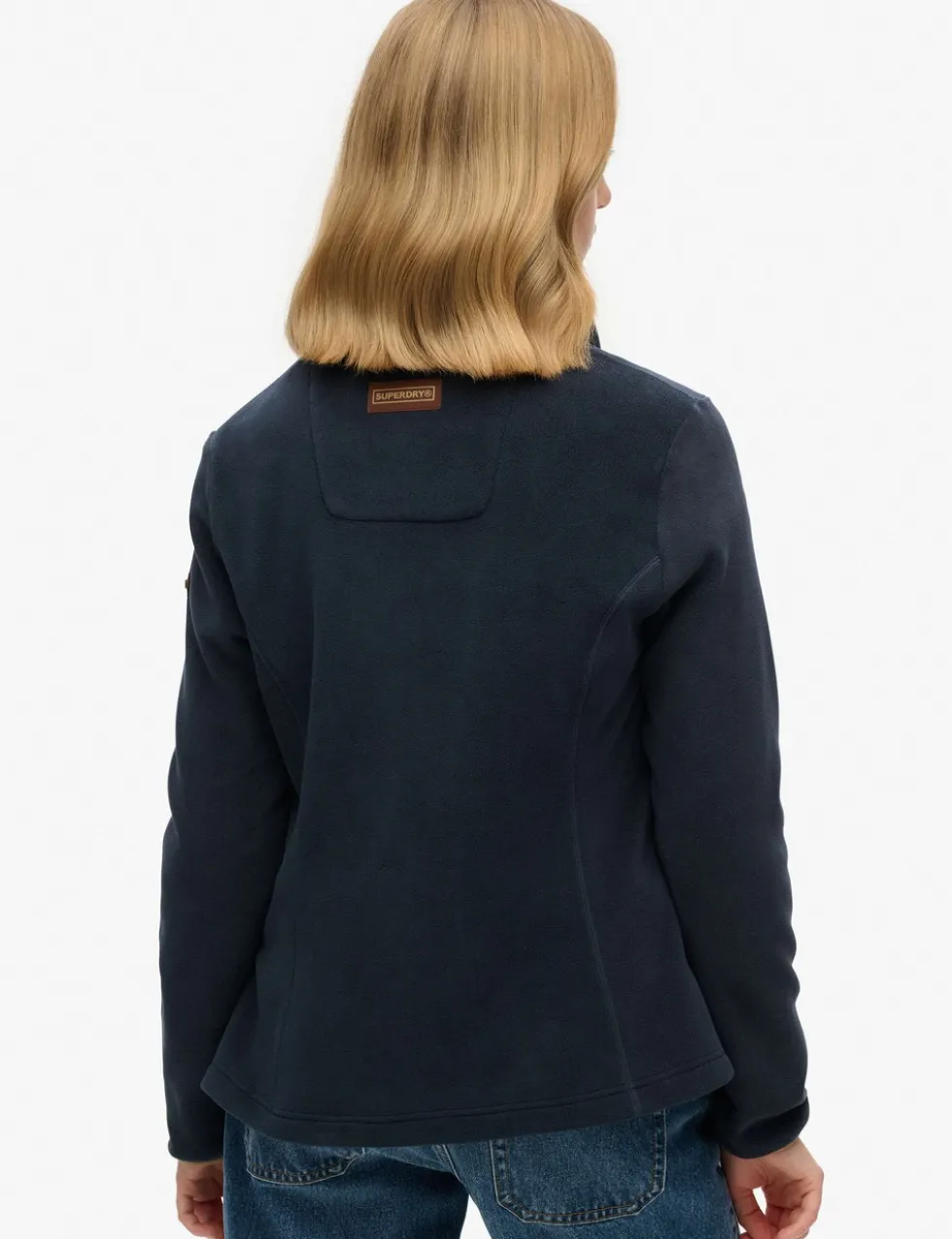 Zip Up Slim Fleece Jacket