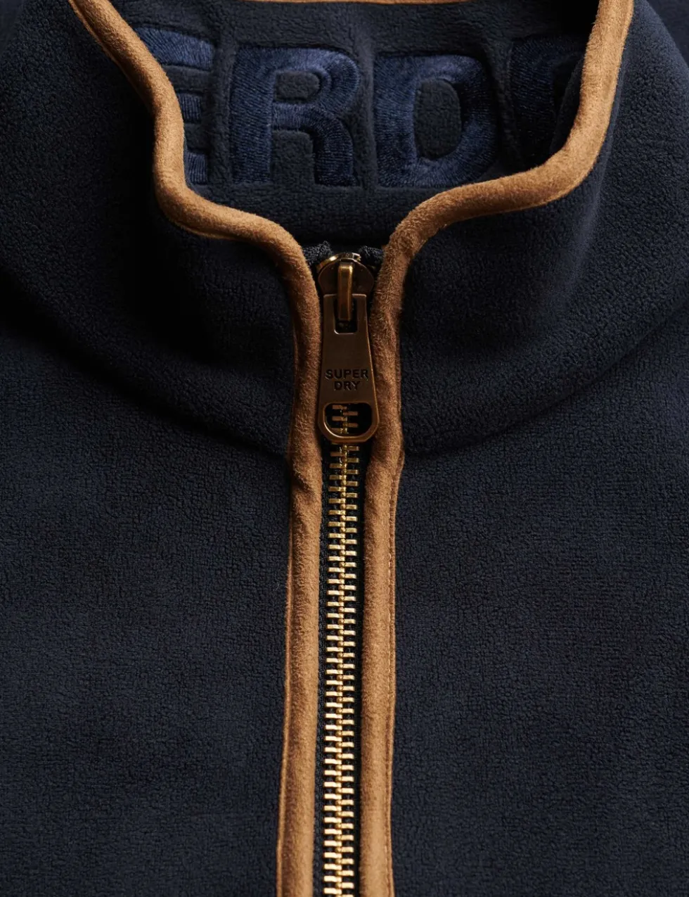 Zip Up Slim Fleece Jacket
